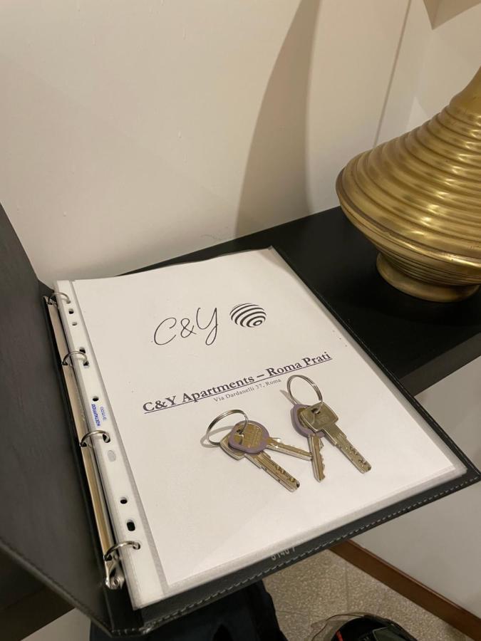 C&Y Apartments - Roma Prati - Luxury Double Studio With Kitchen Exteriör bild